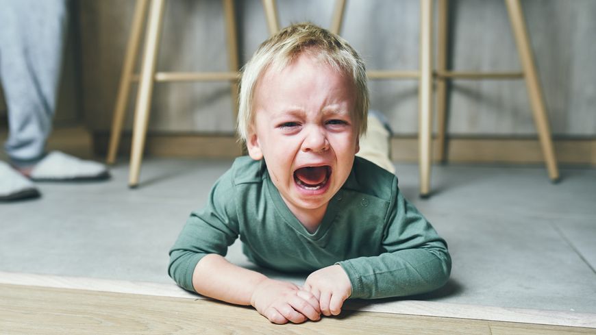 enfant en colère